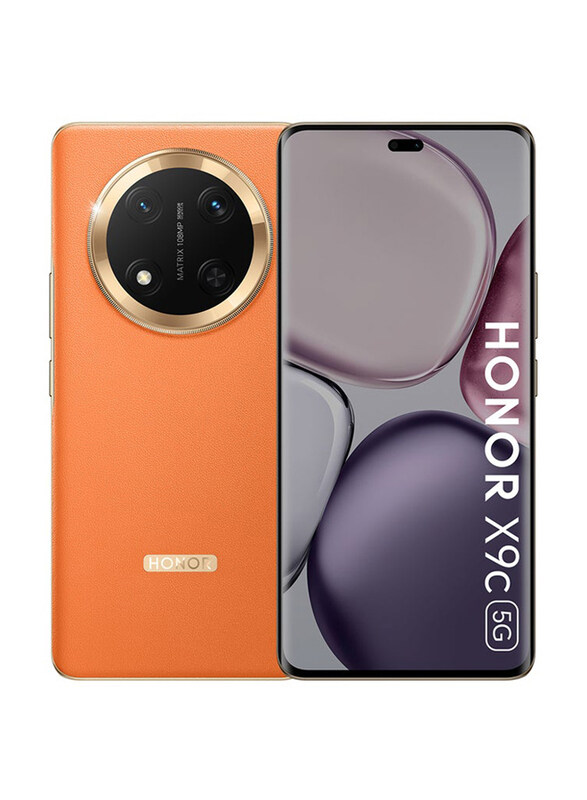 Honor X9c 256GB Sunrise Orange, 12GB RAM, 5G, Dual Sim Smartphone, Middle East Version
Honor X9c 256GB Sunrise Orange, 12GB RAM, 5G, Dual Sim Smartphone, Middle East Version