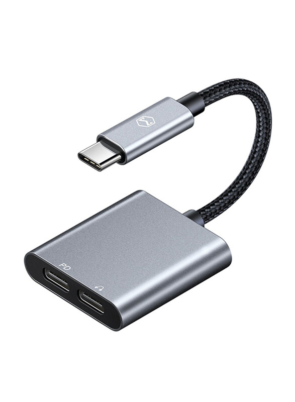 Mcdodo 13-Centimeters USB-C to Dual USB-C Adapter for Smartphones/Tablets, CA-755, Grey
Mcdodo 13-Centimeters USB-C to Dual USB-C Adapter for Smartphones/Tablets, CA-755, Grey