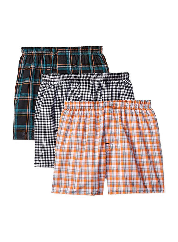 Hanes 3-Piece Ultimate Hanging Waterfall Boxers Set for Men, UTHXB3, Assorted 2, Small
Hanes 3-Piece Ultimate Hanging Waterfall Boxers Set for Men, UTHXB3, Assorted 2, Small