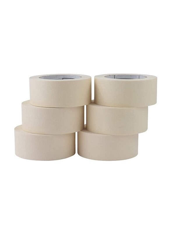 Robustline 2-Inch Adhesive Masking General Purpose Painter's Tape, 8 Pieces, Cream
Robustline 2-Inch Adhesive Masking General Purpose Painter's Tape, 8 Pieces, Cream