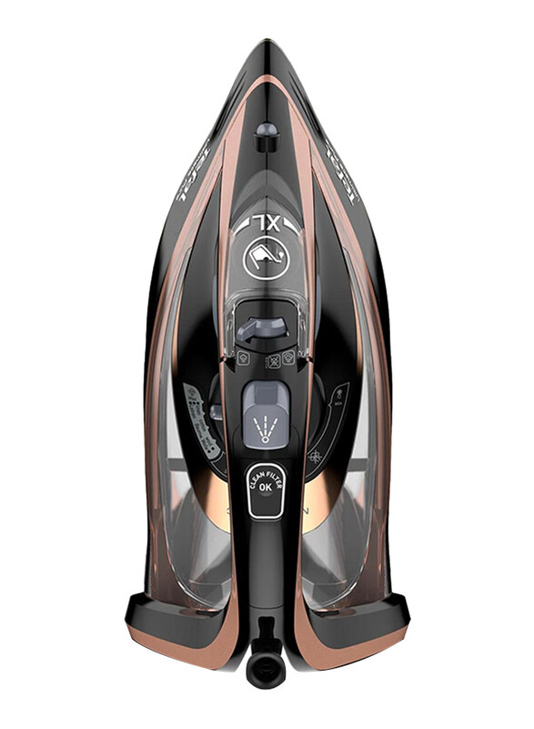 Tefal Ultimate Pure AirGlide Auto Clean Steam Iron, 3100W, FV9845E0, Bronze/Black
Tefal Ultimate Pure AirGlide Auto Clean Steam Iron, 3100W, FV9845E0, Bronze/Black
