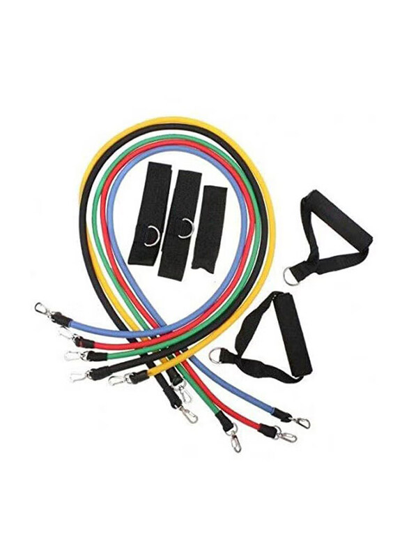 Generic Latex Resistance Bands Fitness Exercise Tube Rope Set, 11 Piece, Multicolour
Generic Latex Resistance Bands Fitness Exercise Tube Rope Set, 11 Piece, Multicolour