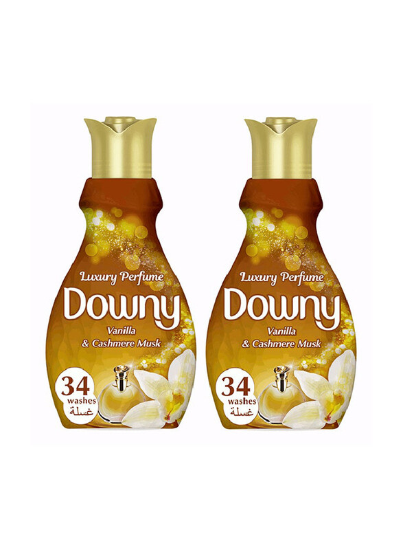 Downy Perfume Collection Concentrate Fabric Softener Feel Luxurious, 2 x 1.38 Litres
Downy Perfume Collection Concentrate Fabric Softener Feel Luxurious, 2 x 1.38 Litres