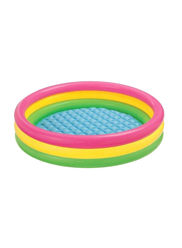 Intex 3-Ring Portable Inflatable Lightweight Compact Circular Swimming Pool, #58924NP, Multicolour
Intex 3-Ring Portable Inflatable Lightweight Compact Circular Swimming Pool, #58924NP, Multicolour