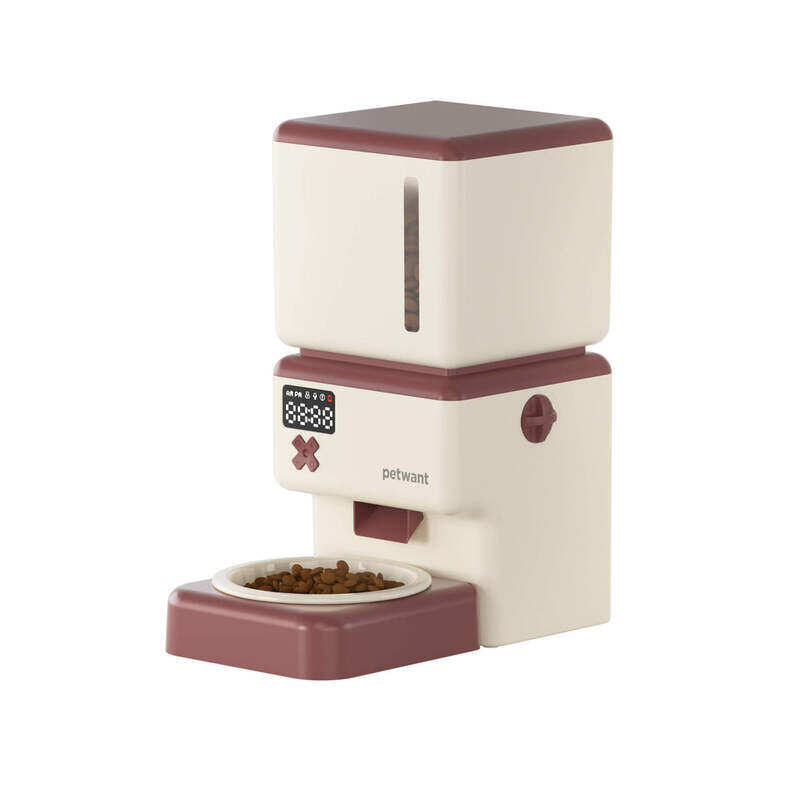 PETWANT Fun Pet Feeder, WiFi Control Long Battery Life for Cats and Dogs Voice Recording Single Bowl with Built-in Desiccant Box
PETWANT Fun Pet Feeder, WiFi Control Long Battery Life for Cats and Dogs Voice Recording Single Bowl with Built-in Desiccant Box
