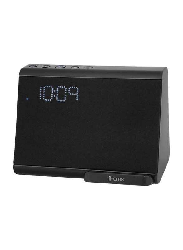 Ihome Bluetooth Dual Alarm Clock with Wireless Charging, Speaker & USB Charging Port, IBTW390B, Black
Ihome Bluetooth Dual Alarm Clock with Wireless Charging, Speaker & USB Charging Port, IBTW390B, Black