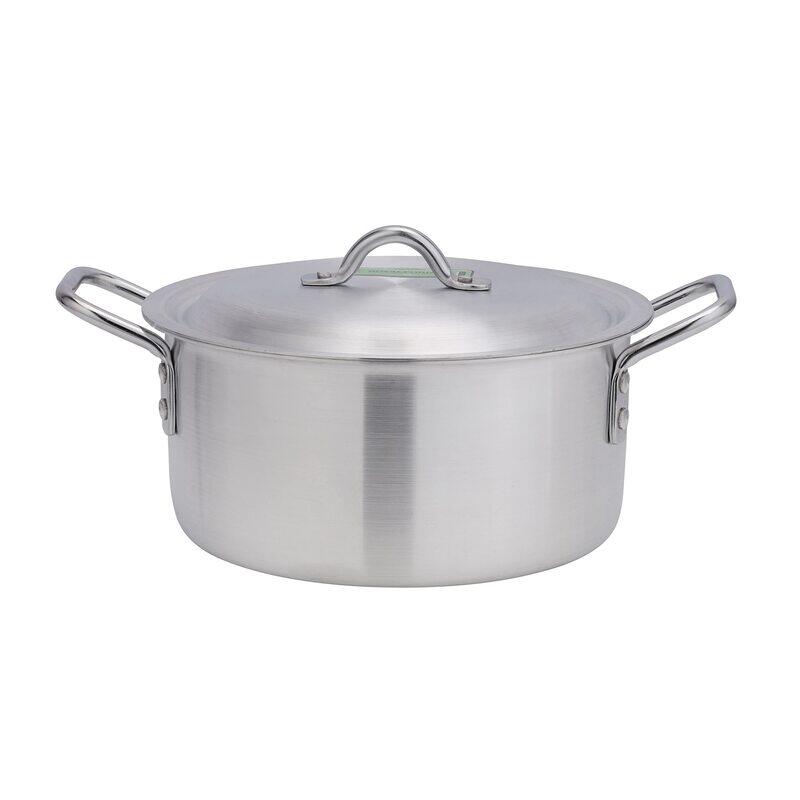 Royalford 10-Piece Non-Stick Round Aluminium Cooking Pot Set with Steel Handle, RF11207, Silver
Royalford 10-Piece Non-Stick Round Aluminium Cooking Pot Set with Steel Handle, RF11207, Silver