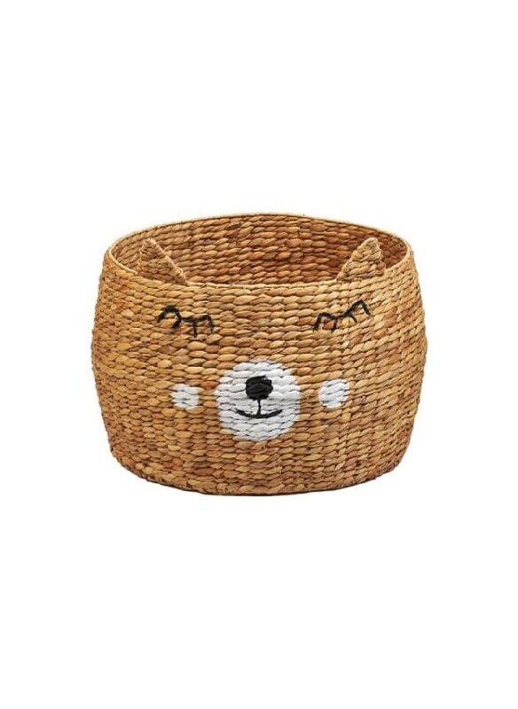 Homesmiths Water Hyacinth Bear Kids Multipurpose Storage Basket, 50 x 50 x 35 cm, Brown
Homesmiths Water Hyacinth Bear Kids Multipurpose Storage Basket, 50 x 50 x 35 cm, Brown