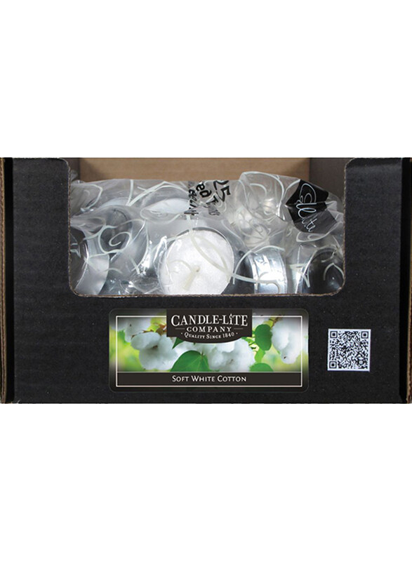 Candle Lite 4-Pieces Everyday Essential Tealight Soft White Cotton Indoor/Outdoor Candle, White
Candle Lite 4-Pieces Everyday Essential Tealight Soft White Cotton Indoor/Outdoor Candle, White