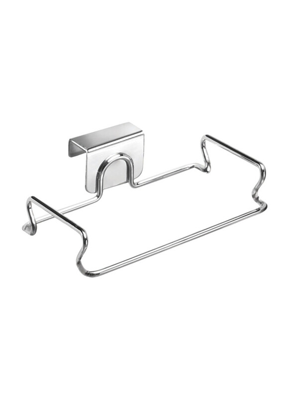Inter Design Classico Steel Over the Cabinet Bag Holder, 9.4 x 6.5 x 2.2 inch, Chrome Silver
Inter Design Classico Steel Over the Cabinet Bag Holder, 9.4 x 6.5 x 2.2 inch, Chrome Silver