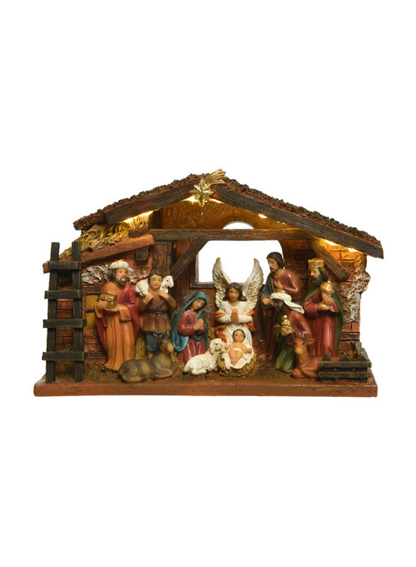 Kaemingk Christmas Nativity Set, Polyresin Presentation Type, 1 Piece, Multicolour
Kaemingk Christmas Nativity Set, Polyresin Presentation Type, 1 Piece, Multicolour