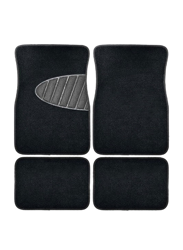 Armor All Heavy Duty Carpet Floor Mat with Heel Pad, Black, 4 Pieces, 1.3x17.3x26 Inch
Armor All Heavy Duty Carpet Floor Mat with Heel Pad, Black, 4 Pieces, 1.3x17.3x26 Inch