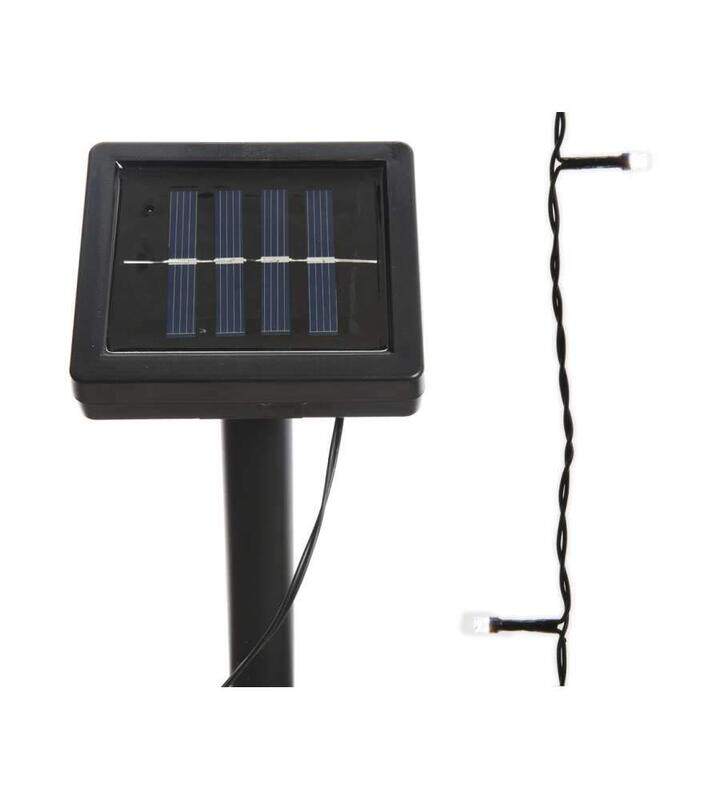Kaemingk LED Fairy Lights with Solar Panel, 100 LED for Tree Decoration, Cool White
Kaemingk LED Fairy Lights with Solar Panel, 100 LED for Tree Decoration, Cool White