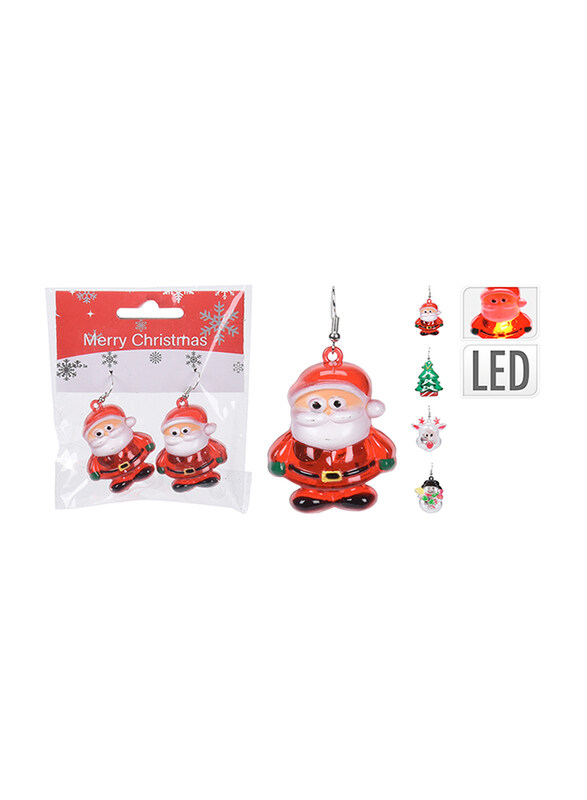 Homesmiths 5cm Christmas Dangle Earring with LED Assorted Design for Women, Multicolor
Homesmiths 5cm Christmas Dangle Earring with LED Assorted Design for Women, Multicolor