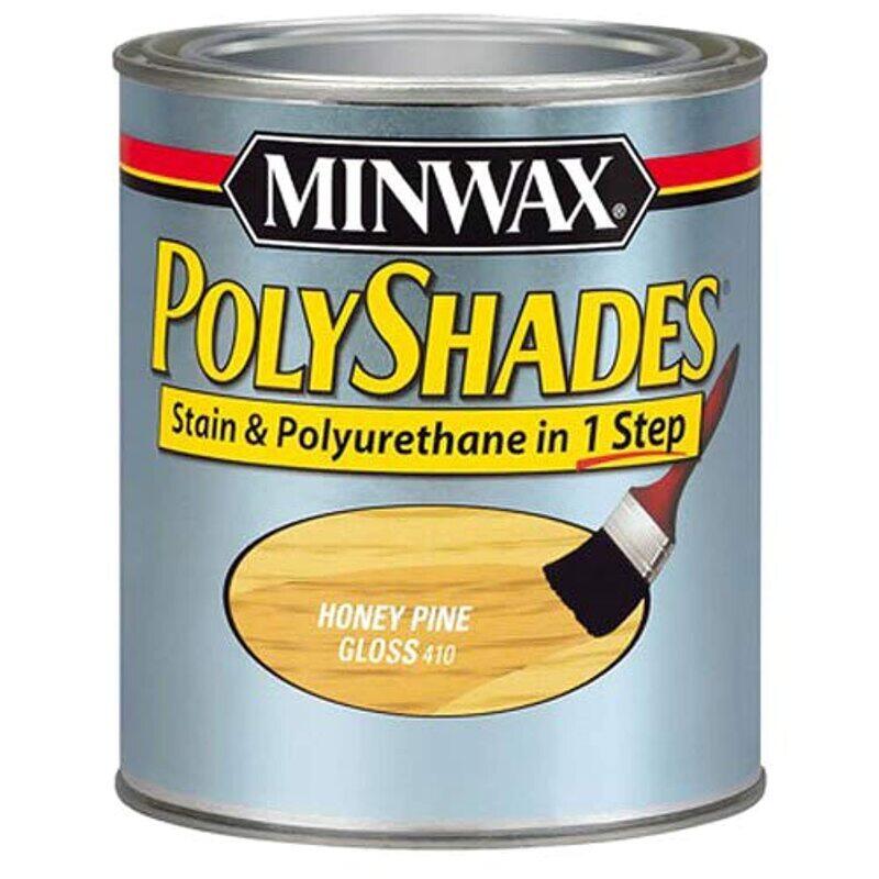 Minwax Polyshades Stain And Polyurethane In 1 Step, 214104444, 1/2 Pint ,Honey Pine
Minwax Polyshades Stain And Polyurethane In 1 Step, 214104444, 1/2 Pint ,Honey Pine