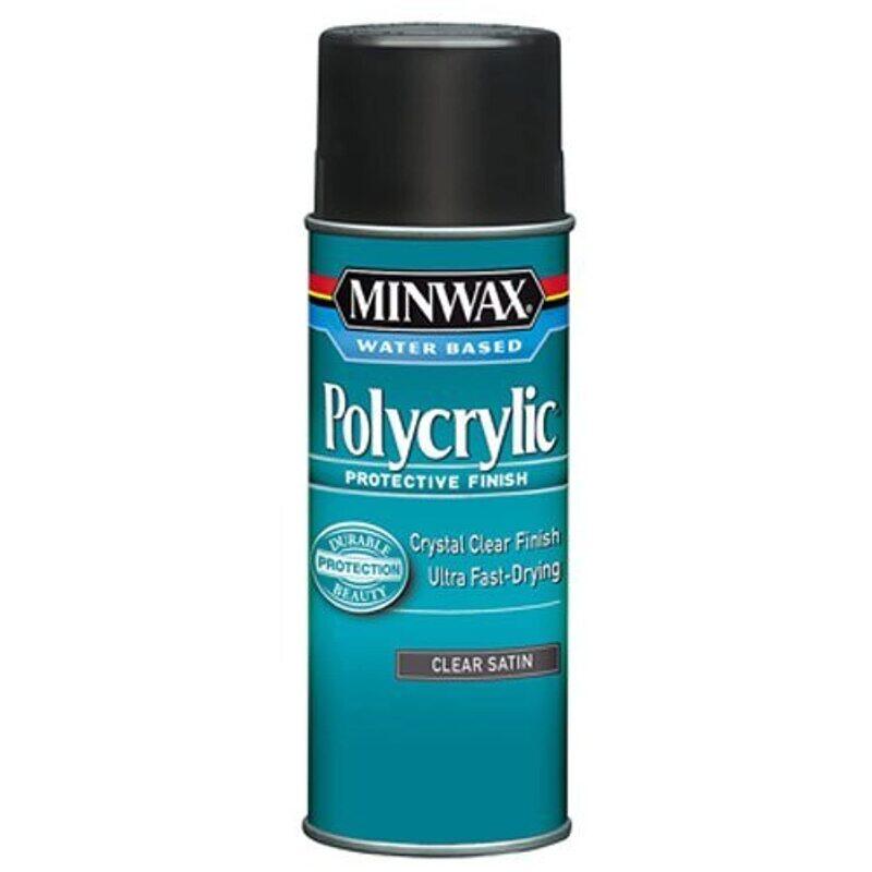 Minwax Water Based Polycrylic Protective Finish Spray 33333000, 15.2 oz, Clear
Minwax Water Based Polycrylic Protective Finish Spray 33333000, 15.2 oz, Clear