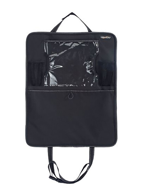 High Road Talus Tablet Pockets Car Seat Protector & Tablet Holder, Black, 18x22.5 Inch
High Road Talus Tablet Pockets Car Seat Protector & Tablet Holder, Black, 18x22.5 Inch