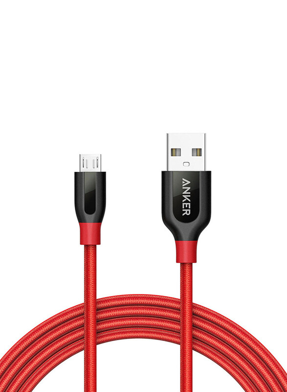 Anker 6-Feet Powerline+ Micro USB Cable, USB Type A Male to Micro USB B for Smartphones, Red
Anker 6-Feet Powerline+ Micro USB Cable, USB Type A Male to Micro USB B for Smartphones, Red