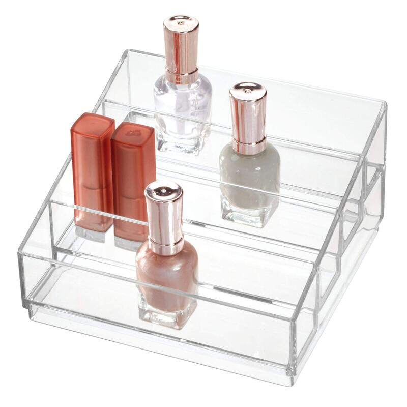 Idesign Plastic 2 Jewelry Box with Compact Storage Organization Drawers Set, Clear
Idesign Plastic 2 Jewelry Box with Compact Storage Organization Drawers Set, Clear
