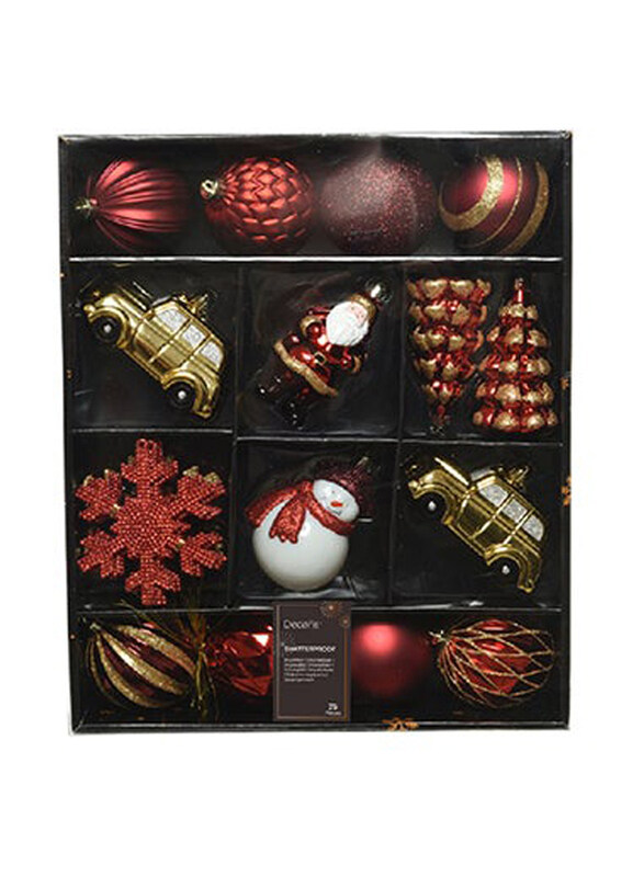 Kaemingk Decoris Mix box Shatterproof Matt with Shiny & Glitter Mix Set, 29037, Assorted Colour
Kaemingk Decoris Mix box Shatterproof Matt with Shiny & Glitter Mix Set, 29037, Assorted Colour
