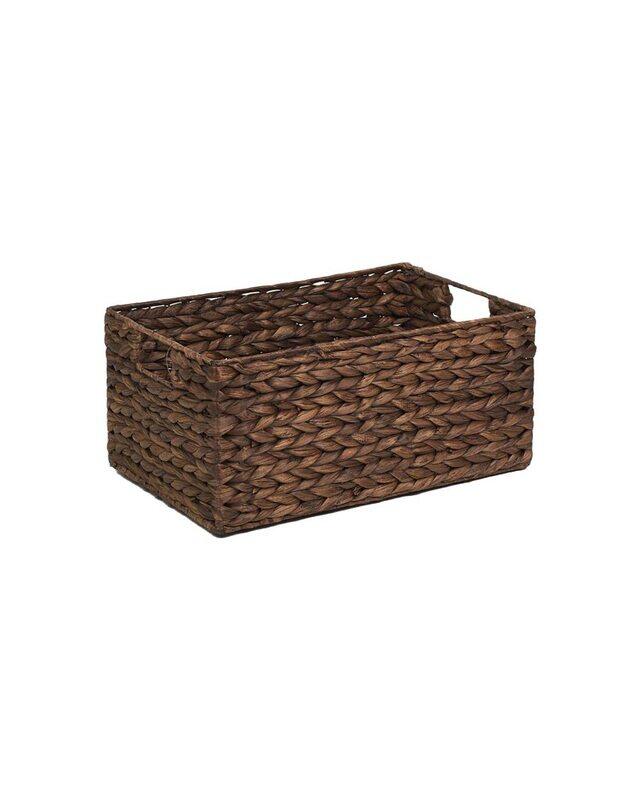 Homesmiths Medium Water Hyacinth Storage Basket with Handle, 40 x 26 x 18 cm, Brown
Homesmiths Medium Water Hyacinth Storage Basket with Handle, 40 x 26 x 18 cm, Brown