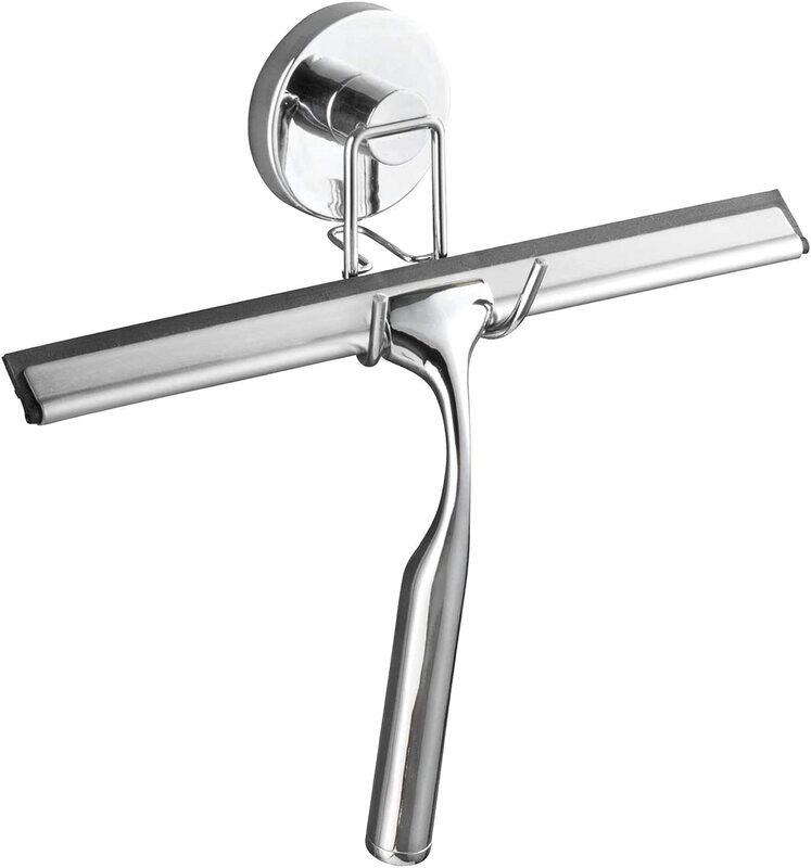 Wenko Vacuum-Loc Bathroom Squeegee Stainless Steel Multipurpose Wiper for Home Shower Bath Glass Window, Chrome
Wenko Vacuum-Loc Bathroom Squeegee Stainless Steel Multipurpose Wiper for Home Shower Bath Glass Window, Chrome
