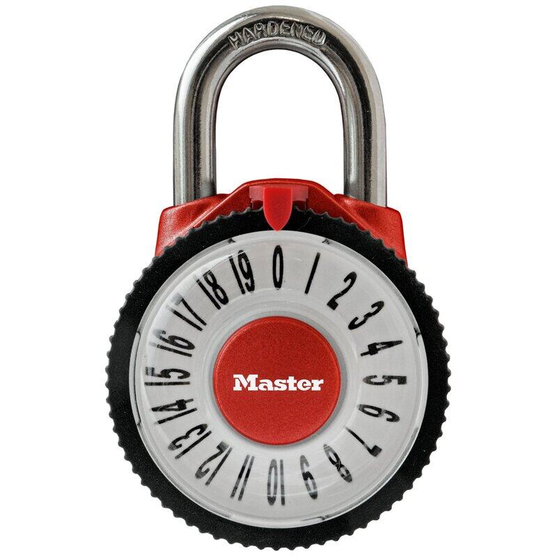 Master Lock 1588D Locker Lock Combination Padlock with Magnification Lens, Assorted Colours
Master Lock 1588D Locker Lock Combination Padlock with Magnification Lens, Assorted Colours