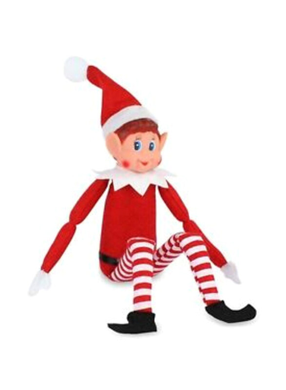 Pms Elves Behavin' Badly Christmas Elf Plush Toy Novelty Long Bendy Naughty Boy Christmas Doll, Red
Pms Elves Behavin' Badly Christmas Elf Plush Toy Novelty Long Bendy Naughty Boy Christmas Doll, Red