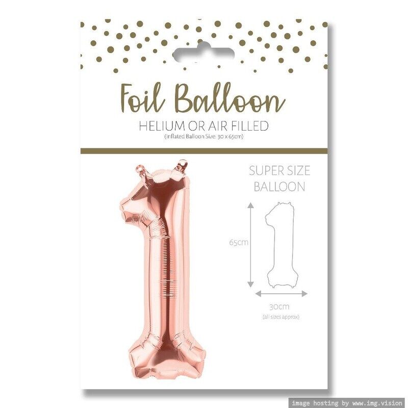Ballunar Number 1 Gore Gold Foil Balloon 65cm - Perfect Party Decor for Celebrations and Milestones
Ballunar Number 1 Gore Gold Foil Balloon 65cm - Perfect Party Decor for Celebrations and Milestones