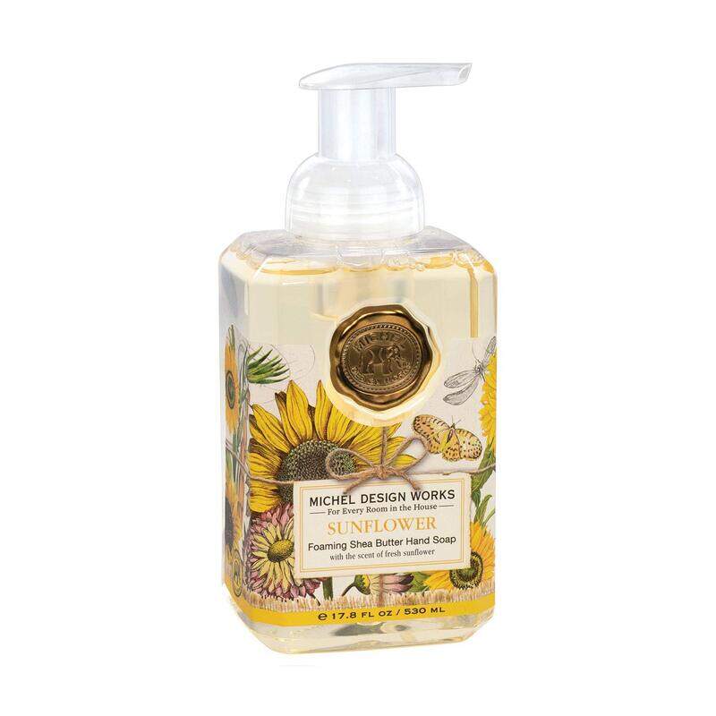 Michel Design Works Foaming Shea Butter Hand Soap with Sent of Fresh Sunflower, 530ml
Michel Design Works Foaming Shea Butter Hand Soap with Sent of Fresh Sunflower, 530ml