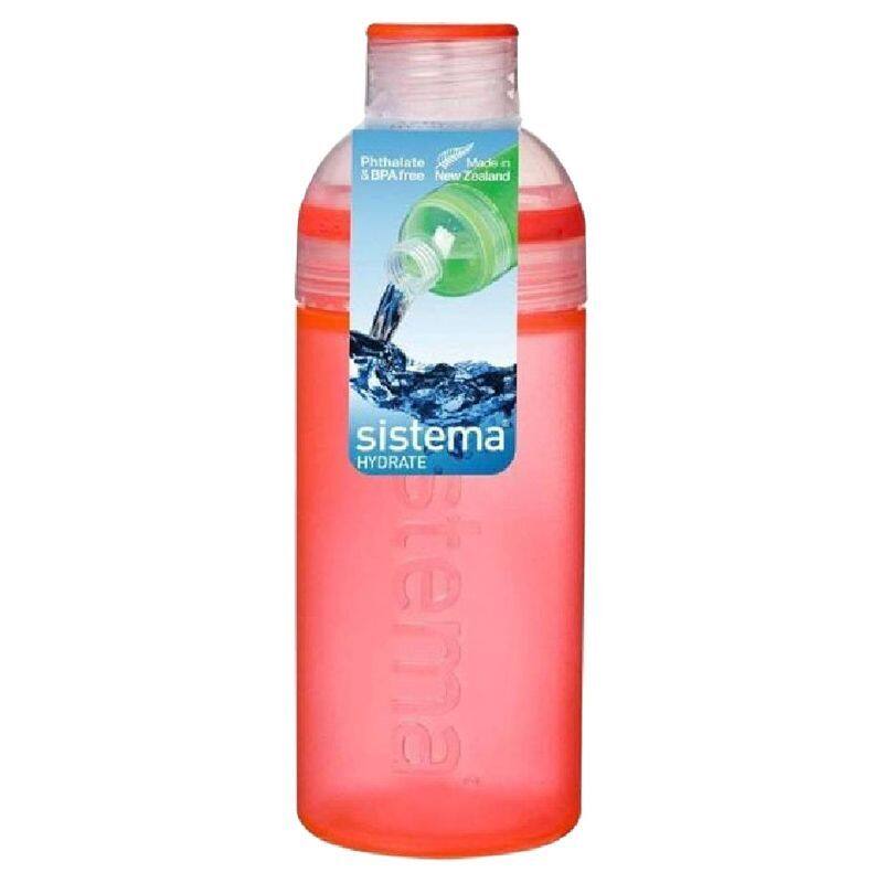 Sistema 700ML Trio Bottle, Portable with screw top Lid. Freezer, Dishwasher & Microwave safe without Lid and BPA Free. Orange
Sistema 700ML Trio Bottle, Portable with screw top Lid. Freezer, Dishwasher & Microwave safe without Lid and BPA Free. Orange