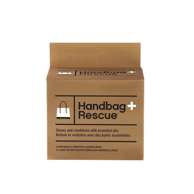 Boot Rescue Handbag Rescue All-Natural Cleaning Wipes for Leather Handbags with Essential Oil, 10 Wipes
Boot Rescue Handbag Rescue All-Natural Cleaning Wipes for Leather Handbags with Essential Oil, 10 Wipes
