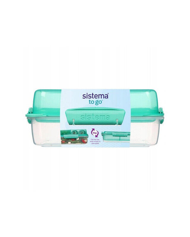 Sistema Lunch Stack Rectangle To Go Food Container Lunch Box, 1.8 Liters, Multicolour
Sistema Lunch Stack Rectangle To Go Food Container Lunch Box, 1.8 Liters, Multicolour
