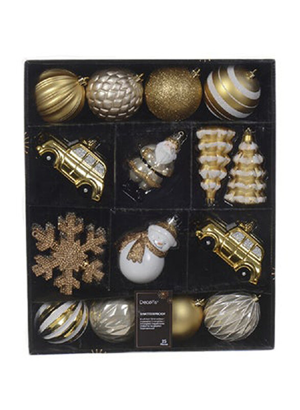 Kaemingk Decoris Mix box Shatterproof Matt with Shiny & Glitter Mix Set, 29115, Assorted Colour
Kaemingk Decoris Mix box Shatterproof Matt with Shiny & Glitter Mix Set, 29115, Assorted Colour