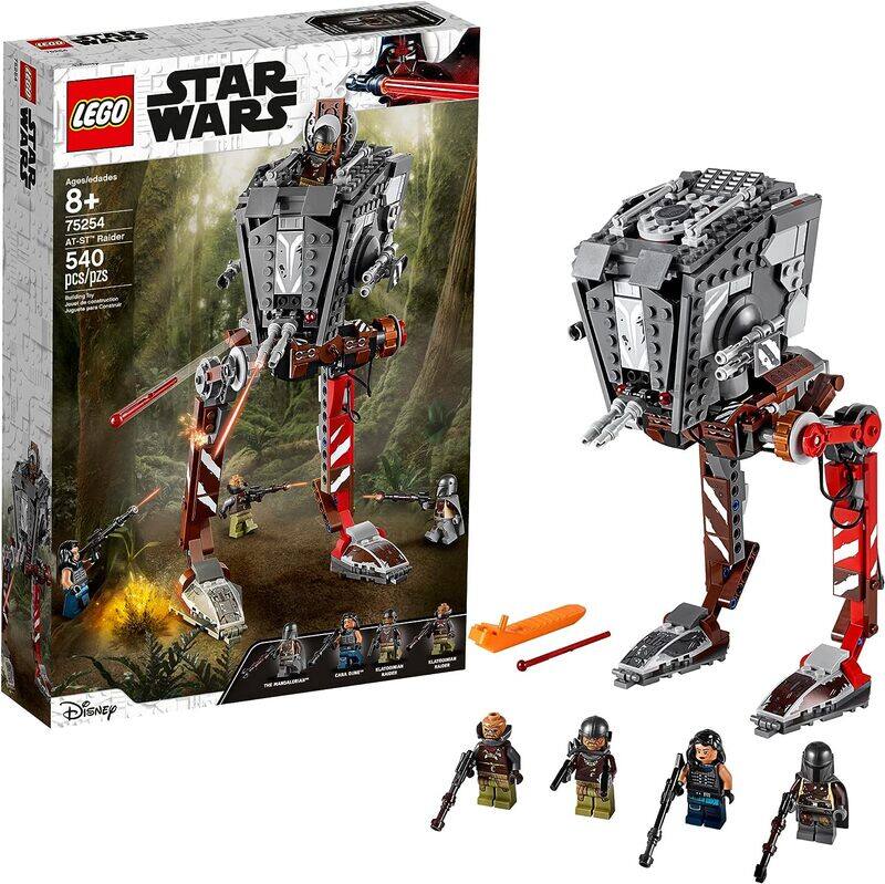 LEGO 75254 Star Wars AT-ST Raider from The Mandalorian Building Model 540 Pieces
LEGO 75254 Star Wars AT-ST Raider from The Mandalorian Building Model 540 Pieces