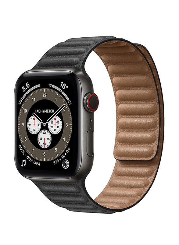 Promate Maglet-40 Leather Strap for Apple Watch 38mm/40mm Series 1/2/3/4/5/6/SE, Black
Promate Maglet-40 Leather Strap for Apple Watch 38mm/40mm Series 1/2/3/4/5/6/SE, Black