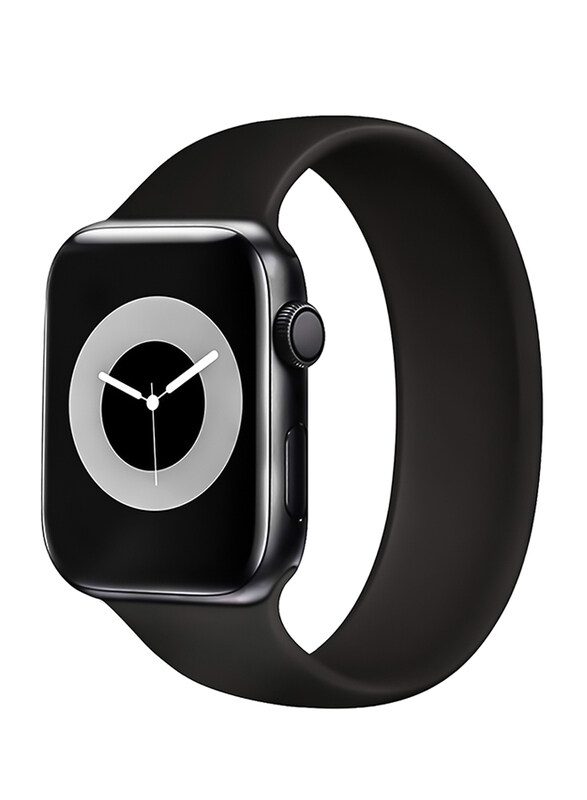 Promate Loop-40XL Solo Silicone Loop Strap for Apple Watch 38mm/40mm Series 1/2/3/4/5/6/SE, Extra Large, Black
Promate Loop-40XL Solo Silicone Loop Strap for Apple Watch 38mm/40mm Series 1/2/3/4/5/6/SE, Extra Large, Black