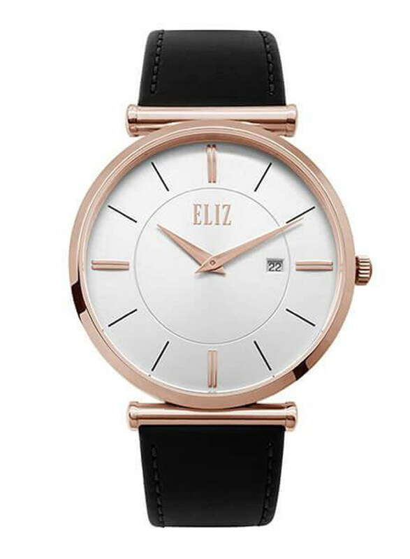 Eliz Mahal Analog Watch for Men with Leather Band, Water Resistant, ES8634G1RWN, Black-Silver
Eliz Mahal Analog Watch for Men with Leather Band, Water Resistant, ES8634G1RWN, Black-Silver