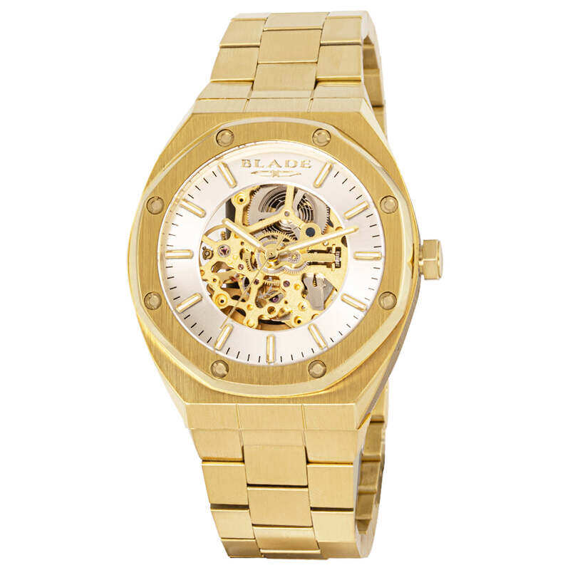 BLADE Octa SS Men's Automatic Gold 3614G2GSG SS Case & Band Automatic Men's Watch
BLADE Octa SS Men's Automatic Gold 3614G2GSG SS Case & Band Automatic Men's Watch