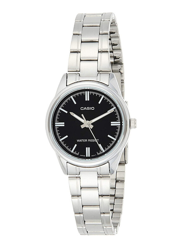 Casio Enticer Series Analog Watch for Women with Stainless Steel Band, Water Resistant, LTP-V005D-1A, Silver-Black
Casio Enticer Series Analog Watch for Women with Stainless Steel Band, Water Resistant, LTP-V005D-1A, Silver-Black