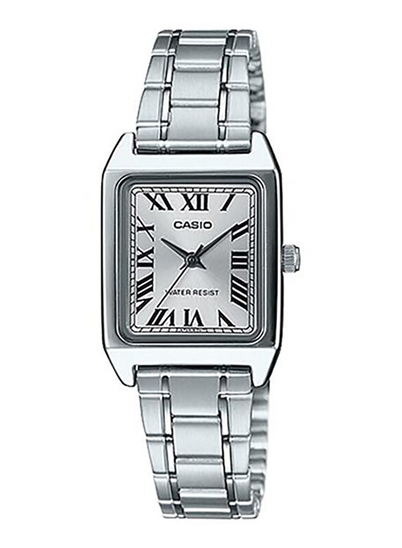 Casio Dress Analog Watch for Women with Stainless Steel Band, Water Resistant, LTP-V007D-7B, Silver
Casio Dress Analog Watch for Women with Stainless Steel Band, Water Resistant, LTP-V007D-7B, Silver