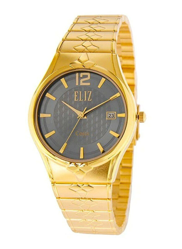 Eliz Costa Analog Watch for Men with Metal Band, Water Resistant, ES8568G2GGG, Gold-Grey
Eliz Costa Analog Watch for Men with Metal Band, Water Resistant, ES8568G2GGG, Gold-Grey
