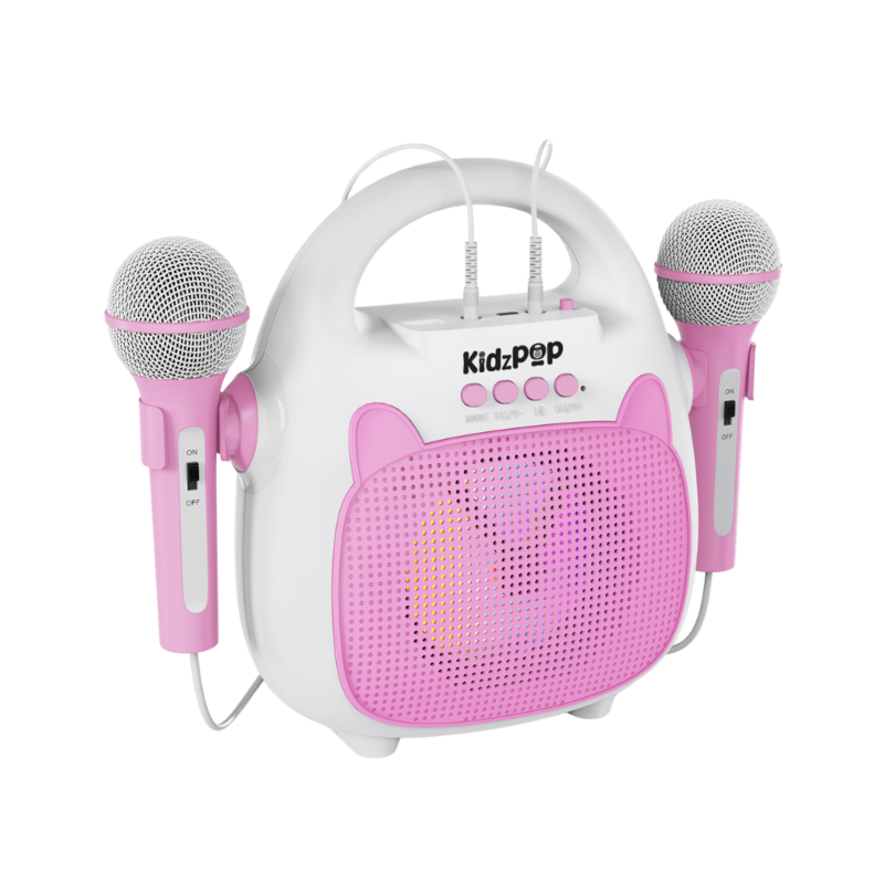 Echo Audio Kidz Pop Kids Karaoke Machine with Bluetooth, LED Lights & 2 Wired Microphones - Pink
Echo Audio Kidz Pop Kids Karaoke Machine with Bluetooth, LED Lights & 2 Wired Microphones - Pink