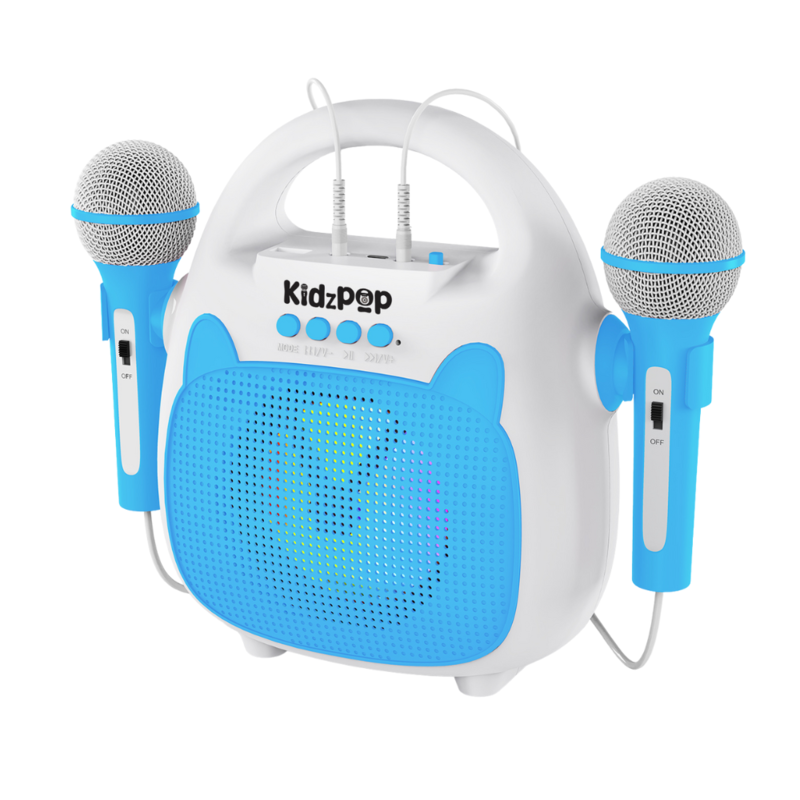 Echo Audio Kidz Pop Kids Karaoke Machine with Bluetooth, LED Lights & 2 Wired Microphones - Blue
Echo Audio Kidz Pop Kids Karaoke Machine with Bluetooth, LED Lights & 2 Wired Microphones - Blue