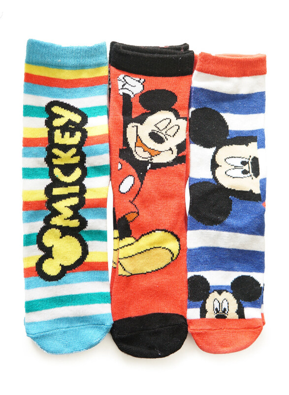 Disney Mickey Mouse Pante 01 Crew Socks Set for Kids, 3 Pieces, 3-6 Years, Multicolor
Disney Mickey Mouse Pante 01 Crew Socks Set for Kids, 3 Pieces, 3-6 Years, Multicolor