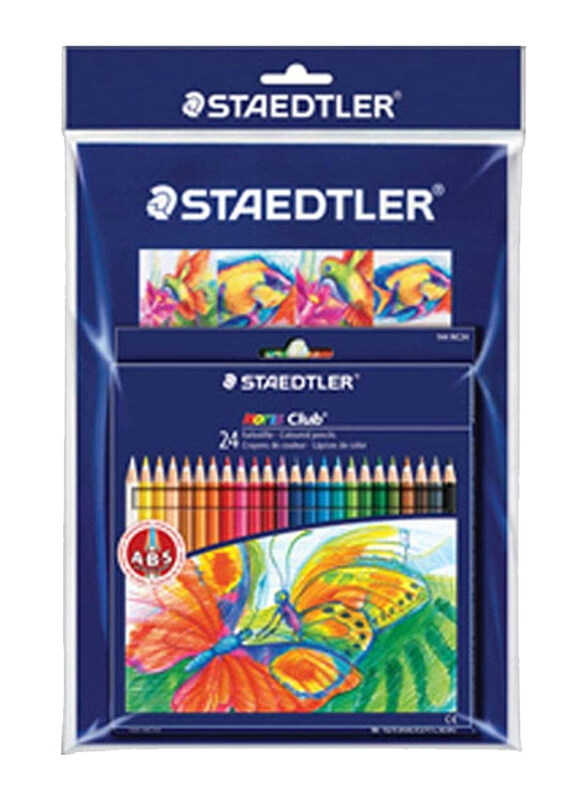 Staedtler StaEDT Perfumeler ST-144-NC24PR-01 Color Pencils Set, with Color Book, 25 Pieces, Multicolor
Staedtler StaEDT Perfumeler ST-144-NC24PR-01 Color Pencils Set, with Color Book, 25 Pieces, Multicolor