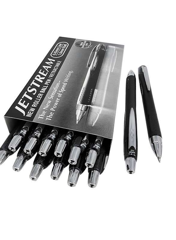 Uniball 14-Piece Jetstream Retractable Rollerball Pen Set, 1.0mm, SXN-210, Black
Uniball 14-Piece Jetstream Retractable Rollerball Pen Set, 1.0mm, SXN-210, Black