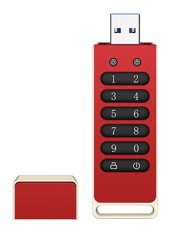 Labymos 256GB Encrypted USB Drive Secure USB Flash Drive AES256-bit USB 3.0, Red
Labymos 256GB Encrypted USB Drive Secure USB Flash Drive AES256-bit USB 3.0, Red