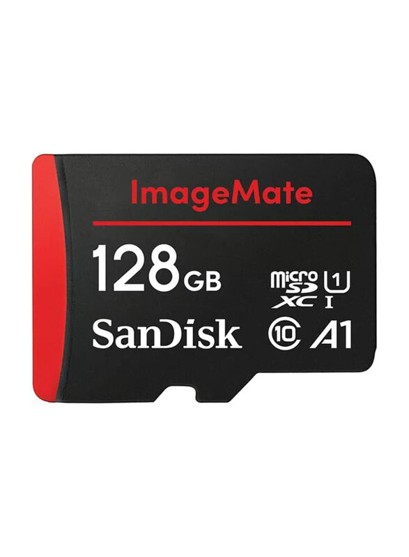 SanDisk 128GB ImageMate UHS-I microSDXC Memory Card with Adapter, 120MB/s, AW6KA, Red/Black
SanDisk 128GB ImageMate UHS-I microSDXC Memory Card with Adapter, 120MB/s, AW6KA, Red/Black
