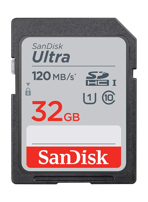 Sandisk 32GB Ultra UHS-I SDHC Memory Card, 120MB/s, GN6IN, Grey/Black
Sandisk 32GB Ultra UHS-I SDHC Memory Card, 120MB/s, GN6IN, Grey/Black